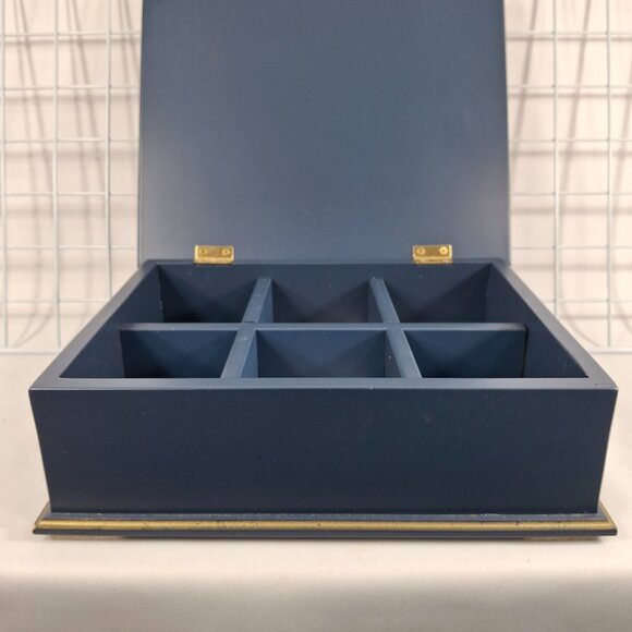 Rare Decorative Wooden Box By Atelier des Ameriques Pohenegamook Que - Picture 5 of 13